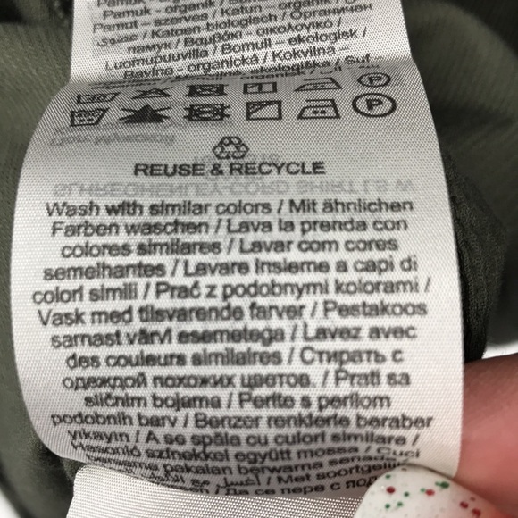 Selected Homme Regular Fit Military Green Corduroy Shirt Sz 18 Neck - Picture 9 of 11